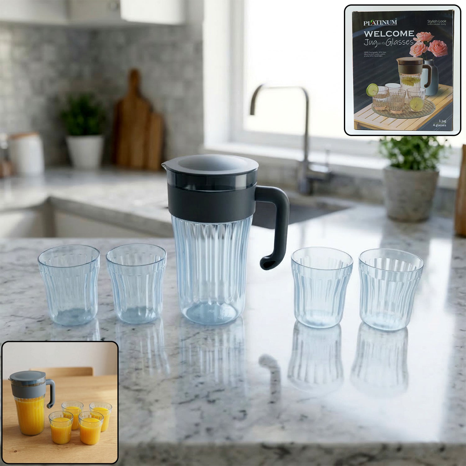 Water Serving Jug Set