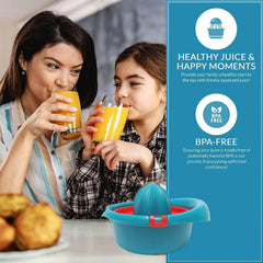 Close-up of manual lemon juicer reamer