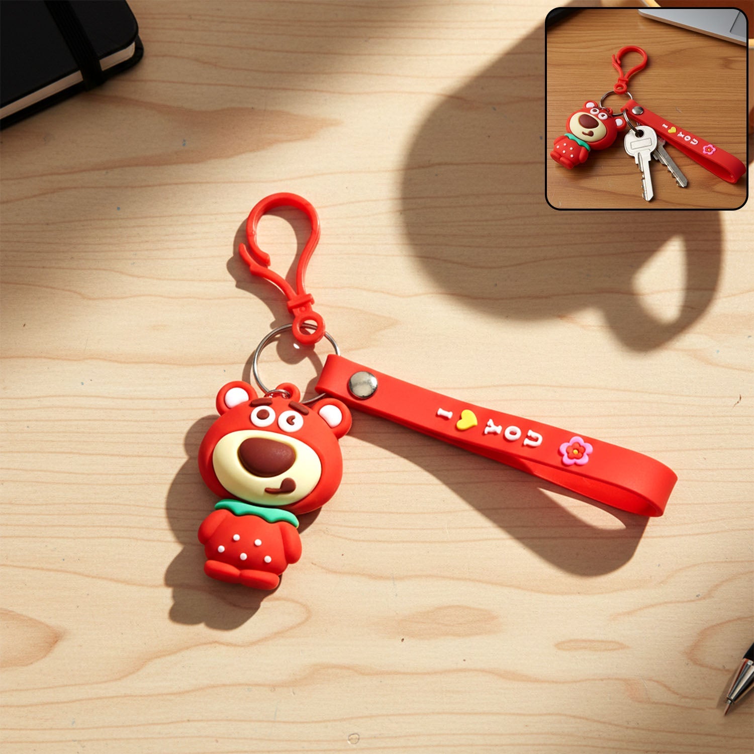 Keychain with Strap
