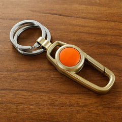Compact Keychain Metal Carabiner Clip with Keys