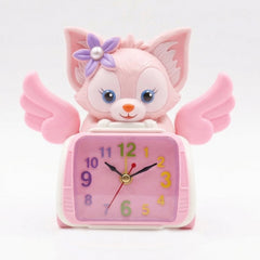 Adorable Angel Cat Car Design Kids Alarm Clock (1 Pc)