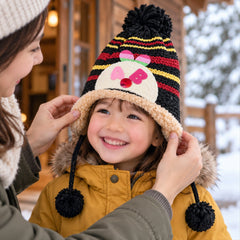 Plush Lined Ear Cover Cap