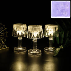 Battery Operated Decorative LED Mini Table Lamp (6 Pc / Set)