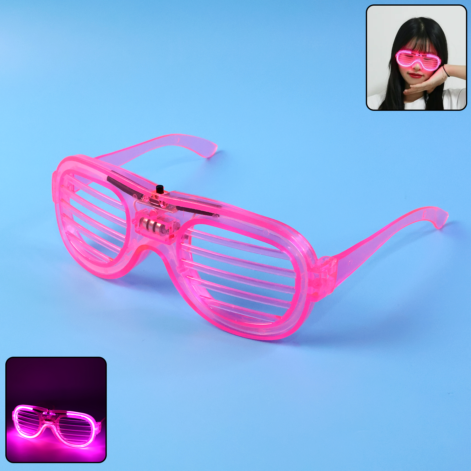 LED Party Glasses with built-in lights