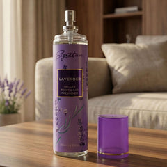 Freshening spray for room and car