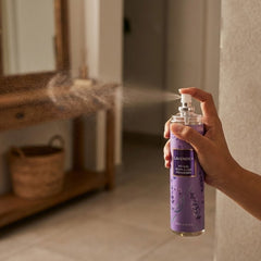 Lavender air freshener spray bottle
