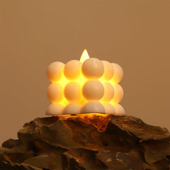 Decorative LED Bubble Candles (6 Pc / Set)