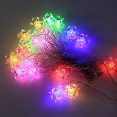 Crystal Flower LED Decorative String Light (8 Meter)