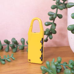 Portable 3-Digit Combination Number Lock (1 Pc)
