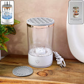 Electric Makeup Brush Cleaner and Dryer – Automatic USB Rechargeable Brush Washing Machine