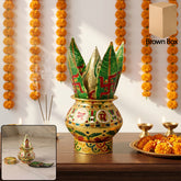 Traditional Decorative Pooja Kalash (1 Set)