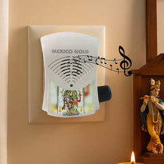 Electric Mantra Bell with LED Light, side view