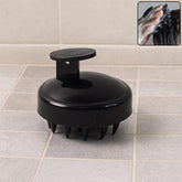 Scalp massager shampoo brush with soft silicone bristles