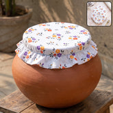 Premium Elasticated Cotton Matka Cover (1 Pc)