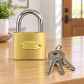 Solid Imitation Copper Lock with Hardened Steel Shackle