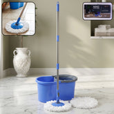 360 Rotating Turbo Spin Mop with Bucket Set for Home & Office