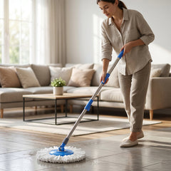 easy wring 360 spin mop bucket cleaner