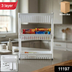 kitchen rack organizer for spices and utensils