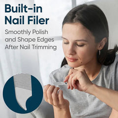 Ergonomic nail clipper handle