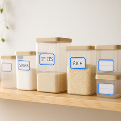 Name Label Sheets for home and office organization