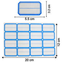 Box Label Stickers for storage containers