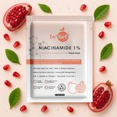 In’lief Niacinamide 1% Hydrating & Calming Facial Sheet Mask front view