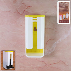 Wall-Mounted Plastic Bag Dispenser in kitchen