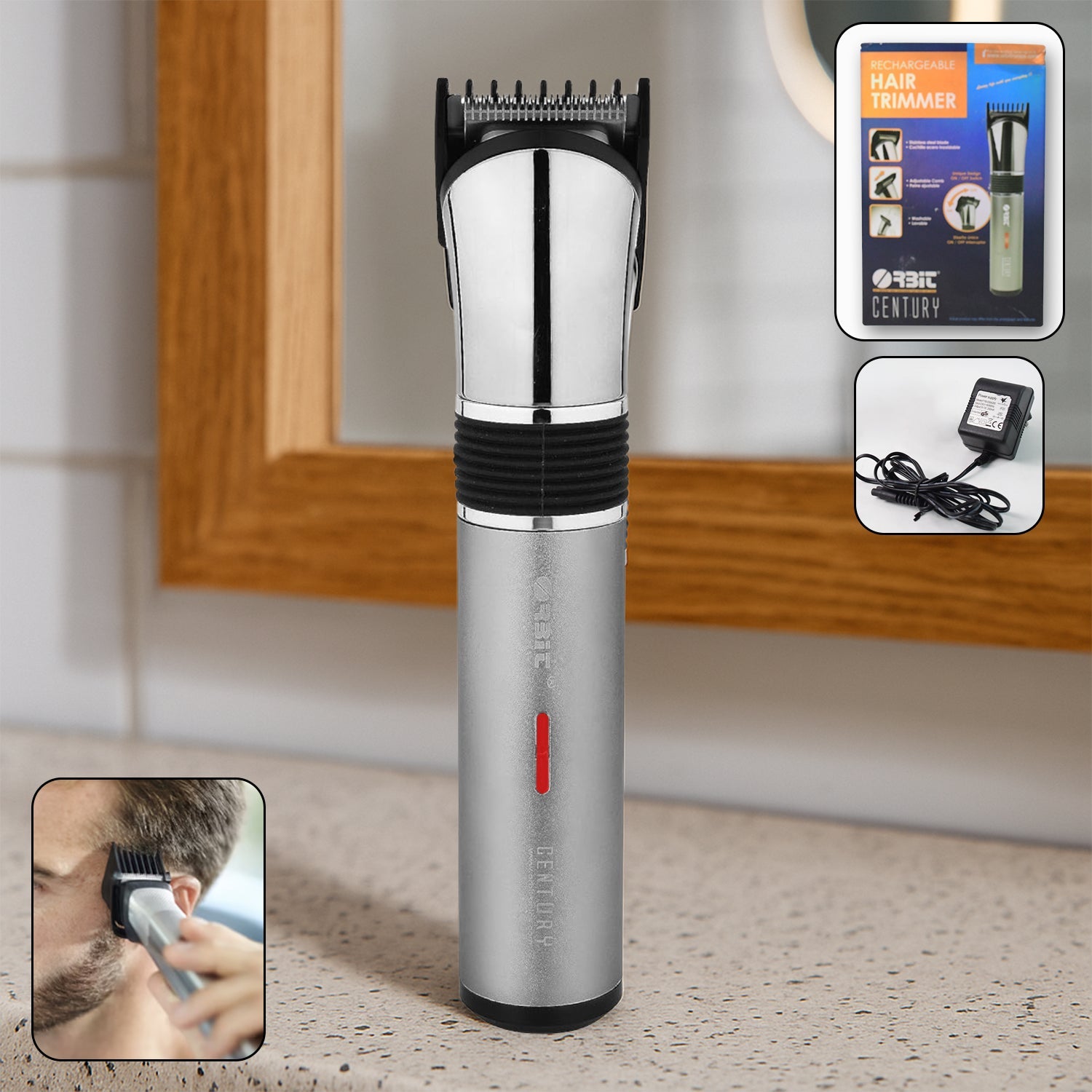 Orbit Rechargeable Hair Trimmer for Men