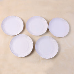 Freshee 9 Inch Round Compostable Paper Plate – 25 Pcs Pack