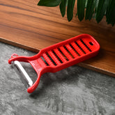 Supermom Ginger Grater and Peeler in red, kitchen tool