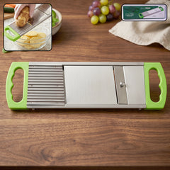 2 in 1 Potato Slicer used in all kinds of household kitchen purposes for cutting and slicing of potatoes.