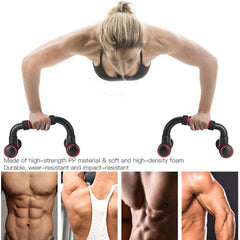Pair of Push-Up Bars for Strength Training