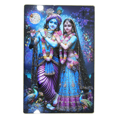 Religious Radha Krishna Wall Frame decorative piece