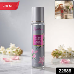 Floral Rajnigandha car freshener spray bottle
