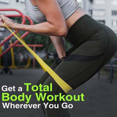 Fitness resistance loop bands for full body workouts