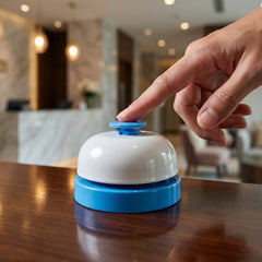 Service Ring Bell used on reception desk
