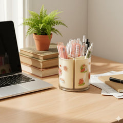 Pen holder multiple compartments
