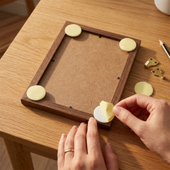 Adhesive sticky pads for furniture legs