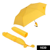Foldable banana umbrella, stylish and compact for travel