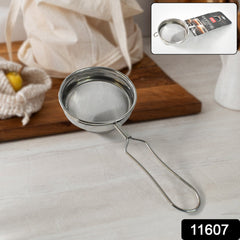 Close-up of Apex Morning tea and coffee strainer fine mesh