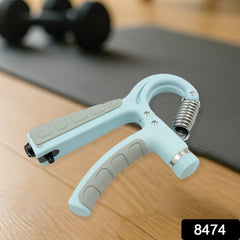 Portable hand grip strength exerciser close-up