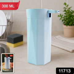 Apex Push It! Soap Dispenser showing pure touch soap