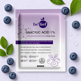In'lief Salicylic Acid 1% Clarifying Facial Sheet Mask front view