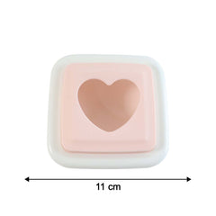 Toast cutter with size reference