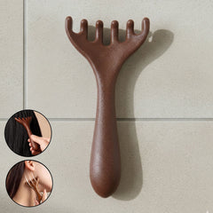 Manual Wooden Style Head & Neck Scalp Massager (1 Pc)