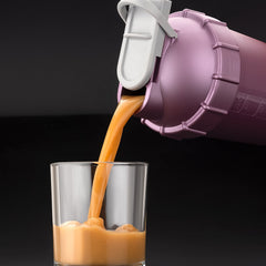 Close-up of lightweight Liger Gym Shaker Bottle