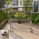 Supermom Stainless Steel Multipurpose Shoe & Storage Rack - (1 pc)