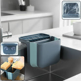 Multipurpose kitchen sink hanging storage basket