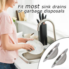 Close-up of Anti-Clog Sink Drain Filter