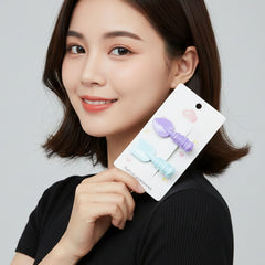Snap clip set holding hair securely